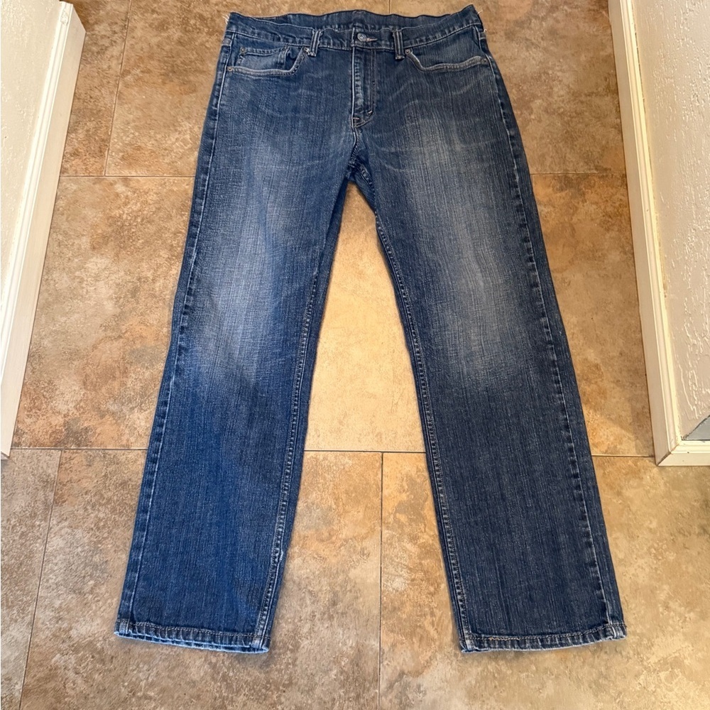 Levi's Blue Straight Jeans Timeless Style Men’s 559 36X32